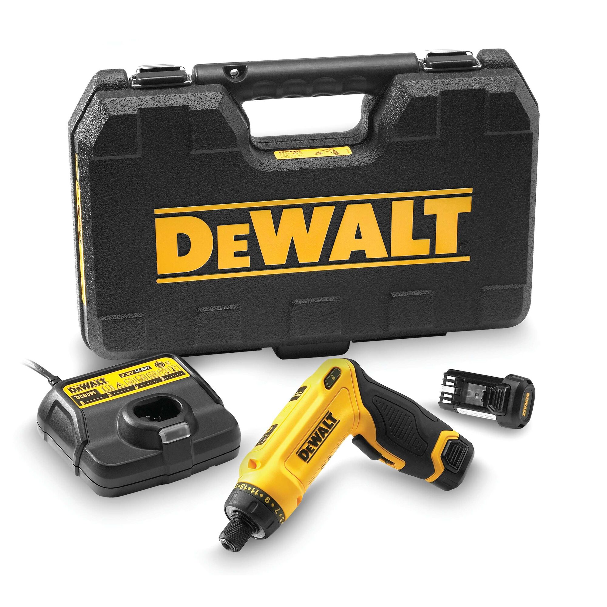 7.2V Motion Activated Screwdriver Torch Kit DEWALT