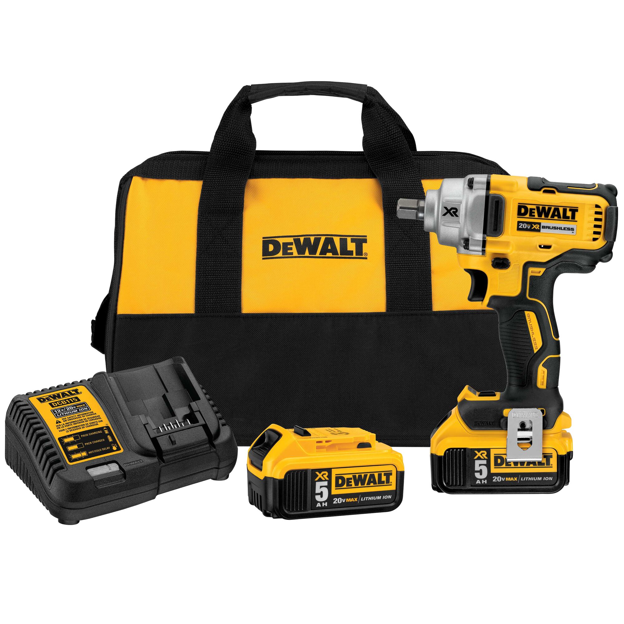 18V XR 1 2 Compact High Torque Wrench DEWALT