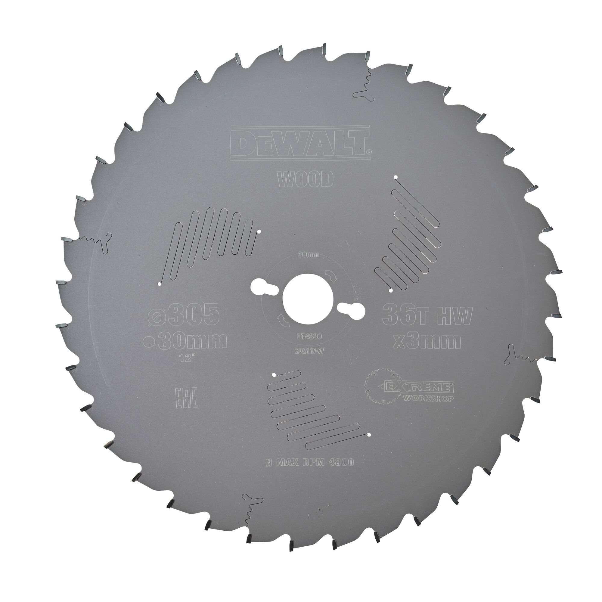 Circular Saw Blade General Purpose 305 x 30mm 36T | DEWALT